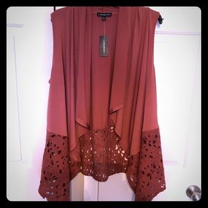 GORGEOUS Rust Colored Vest from Lane Bryant!